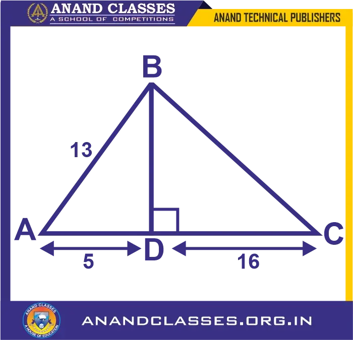 Evaluate the values of: (i) sin b (ii) tan c (iii) sec2 b – tan2b (iv) sin2c + cos2c from the following diagram. By anand classes Evaluate the values of: (i) sin b (ii) tan c (iii) sec2 b – tan2b (iv) sin2c + cos2c from the following diagram.
