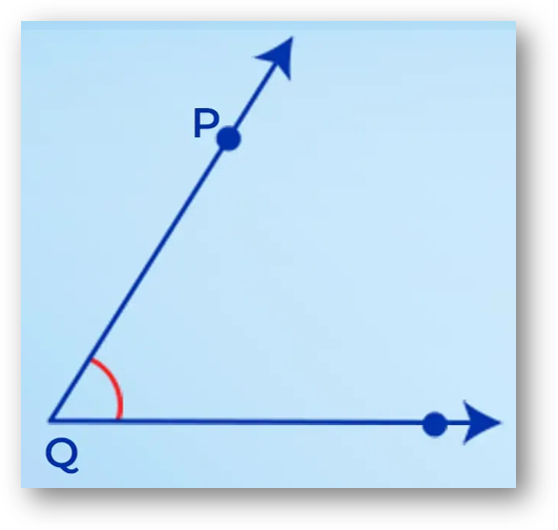 Measuring angles(class 11 math trigonometry)-types of angles, degrees & radians formula, examples & faqs-anand classes Angle pqr