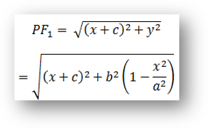Pf Ellipse standard equation