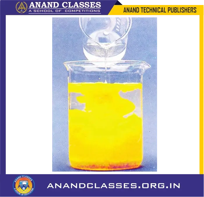Characteristics of chemical reactions with laboratory examples – class 10 chemistry-anand classes Precipitation is the formation of an insoluble product. When colourless solutions of lead nitrate and potassium iodide are mixed, then a yellow precipitate of lead iodide is formed.